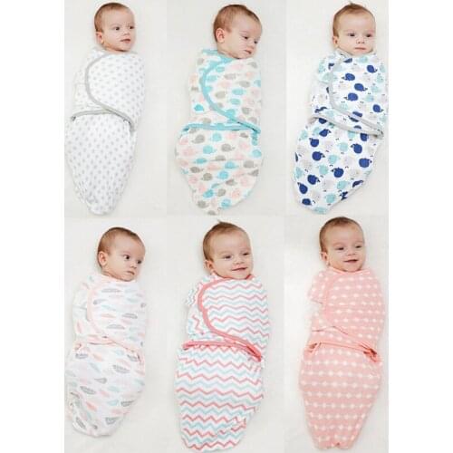 Newborn Baby Swaddle Wrap Parisarc 100% Cotton Soft Infant Newborn Baby Products Blanket & Swaddling Wrap Blanket Sleepsack