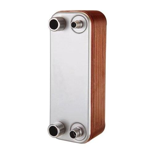 Stainless steel ZLC020 plate Heat pump Brazed plate heat exchanger
