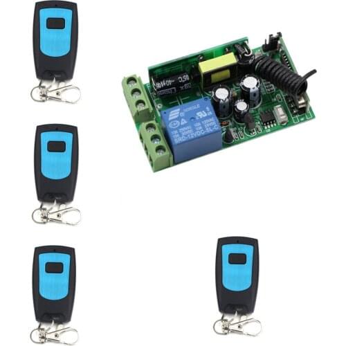 RF Lamp LED Bulb Remote Lighting Switch Waterproof Transmitter Outdoor Lighting Wireless Switch AC85V 110V 120V 220V 250V