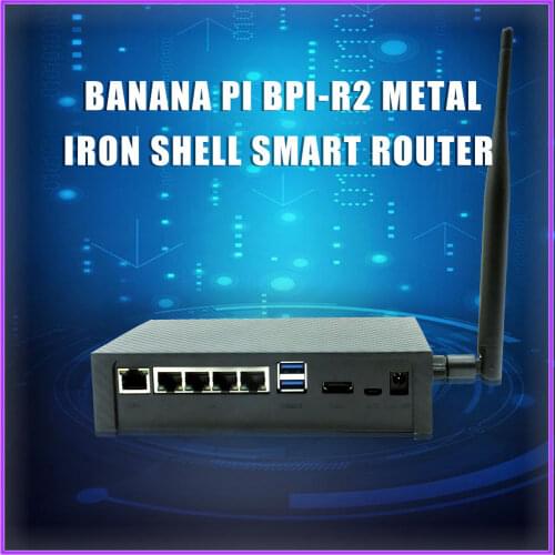 Banana Pi BPI R2 MT 7623 Opensource Router with case +5V 2A DC Power for Banana Pi BPI R2