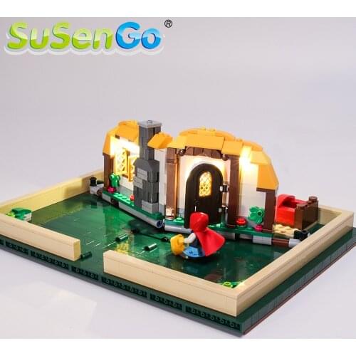 SuSenGo LED Light Kit For 21315 Ideas Series Pop-up Book Compatible with SY1248 11393 , NO Building Blcoks Model