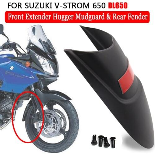 Motorcycle Front Mudguard Fender Rear Extender Extension for Suzuki DL650 DL 650 Free delivery