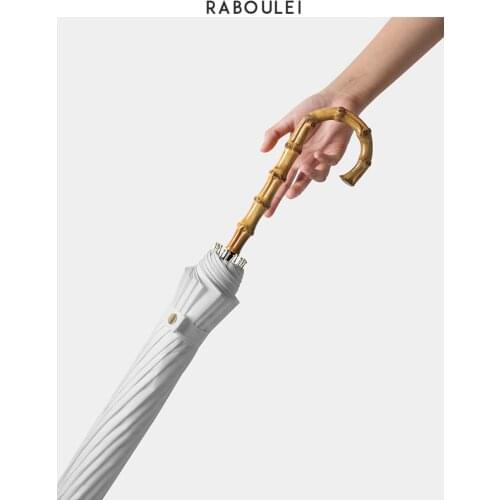 Outdoor Umbrella Jewerly Wind Resistant Strong Windproof Large Umbrella Long White Windproof Paraguas Grande Umbrellas BG50YS