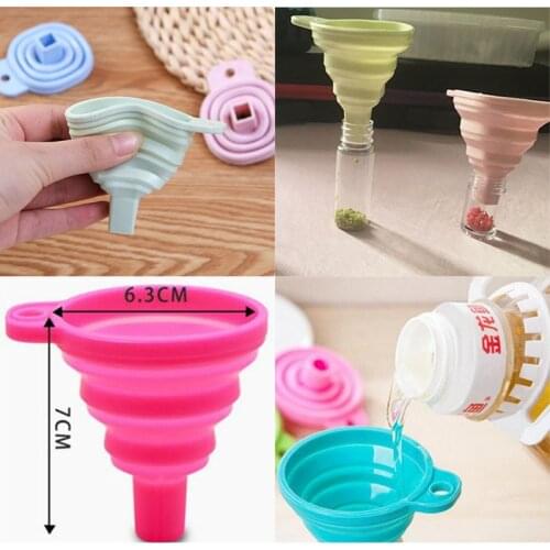 1pcs diamond Embroidery Accessories Tool Convenient Foldable Silicone Funnel Diy Diamond Painting Tools Diamond Mosaic Tools