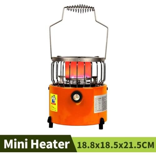 2000W Outdoor Heater Multifunction Camping Heater Portable Gas Heating High Power Mini Camping Stove Backyard Calentador Butano