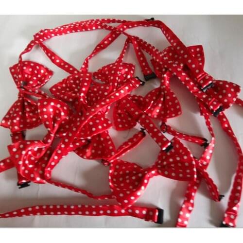 50pcs/lot handmade Adjustable Pet Dog puppy Cat Bow Ties Grooming Supplies for wedding party holiday Valentine LF14