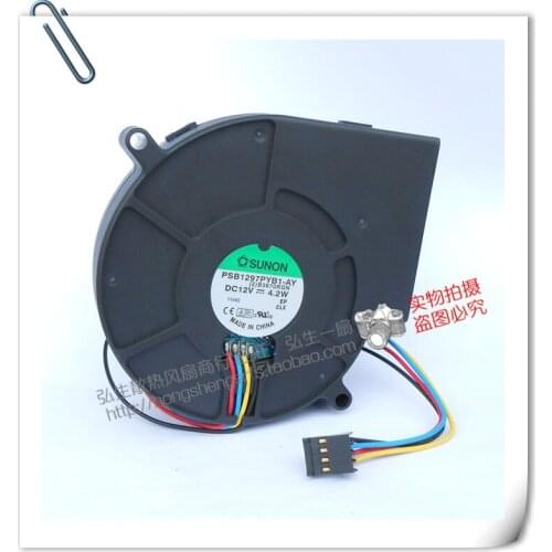 ADDA 9733 12V 4.2W PSB1297PYB1-AY (2).B3670RGN server turbofan