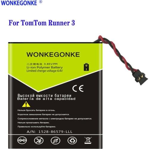For TomTom Runner 3 GPS Fitness Watch Batteries Battery