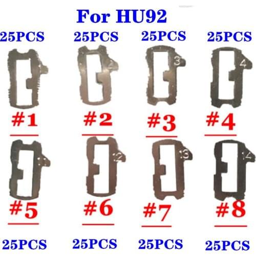 HU92 Car Lock Reed Locking Plate For BMW HU92 Car Locks Tablets Lock Spring Auto Lock Repair Kits