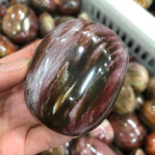 Big natural stones and minerals crystal woodstone fossil tree home decoration wooden tree fossil palm stone madagascar