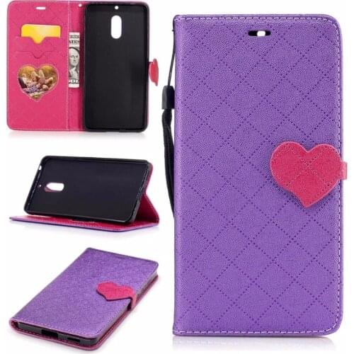 Loving Lady Mobile Shell for Nokia 6 5 3 phone case Cute girl series wallet mobile phone protective shell for Nokia 6 5 3 cases