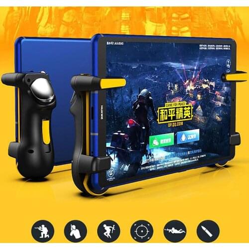 For PUBG Ipad Trigger Game Controller Capacitance L1R1 Fire Aim Button Gamepad Joystick For Tablet Phone FPS Game Accessories