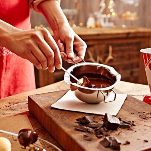 Baking Tools Stainless Steel Chocolate Melting Pot Double Boiler Milk Bowl Butter Candy Warmer LX8267