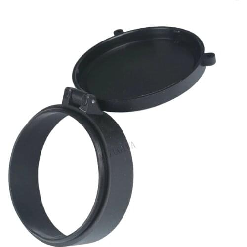 Gun Caliber Rifle Scope Mount Quick Flip Spring Up Open Lens Cover Cap Eye Protect Objective Cap 42mm 47mm 57mm 60mm