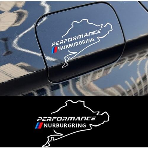 M Performance Racing Track Whole Body Sticker Car Fuel Tank Cap Decals For BMW F20 F30 F10 E90 E36 E46 E39 E60 X5