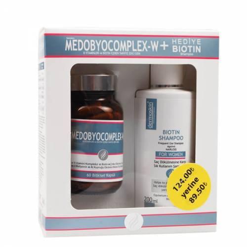 Dermoskin Medobiocomplex Male 200 ml + Biotin Shampoo Male 200 ml