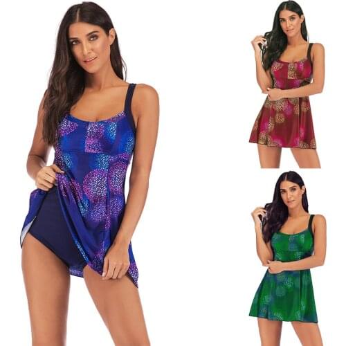 Sexy Beach Wear Two Piece Swimsuit Tankini Swimsuits Women Swimwear Swimming Summer Bathing Suit Women Bikini 2019 Plus Size 5XL