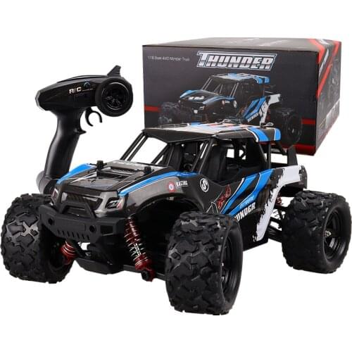 35KM/h High Speed 1:18 RC Climbing Car 2.4G Drift Remote Control Cars Buggy Off-Road Vehicle Toys Model For Kids Boy Gift