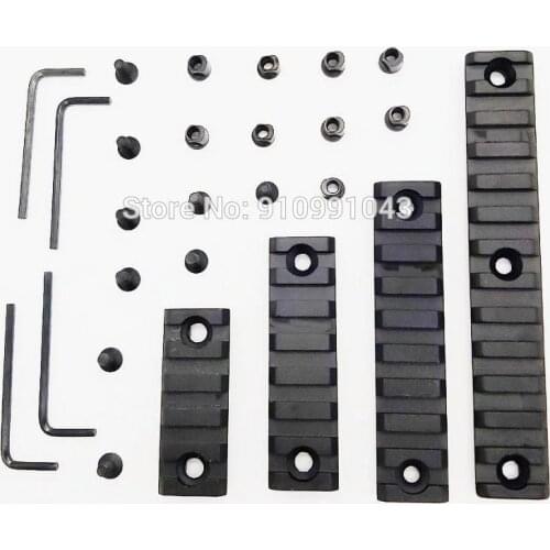 Keymod Rail Section Picatinny Rail for Key Mod Handguard Mount Rail Sytstem 5 7 9 13 slot
