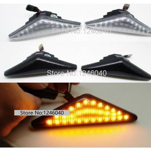 2pcs LED Side Marker Turn Signal Light lamp For Ford MONDEO 3 MK3 FOCUS 1 MK1