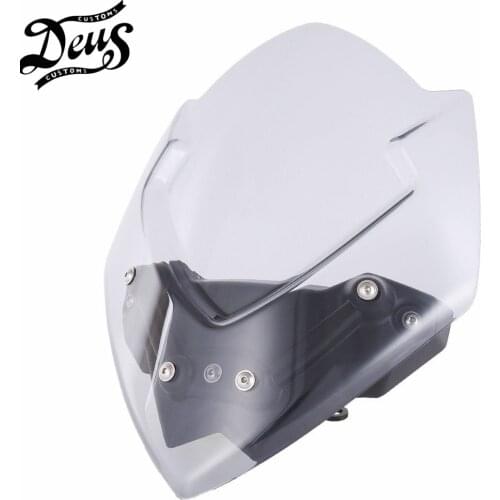 For Suzuki GSX-S1000 GSXS 1000 2016 2017 2018 2019 GSXS1000 Wind Deflectors ABS Motorcycle Windscreen Windshield Shield Screen