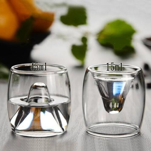 Wine Set Vodka Hip Flask 150ML Bottle 15ML 45ML Positive and Negative Spirit Bar Home Bar Sets Pot Wine Sake Hip Flask and Cup