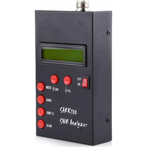 1-60MHz Shortwave SWR Antenna Analyzer Meter Tester For Ham Radio Hobbists Digital Frequency Meter