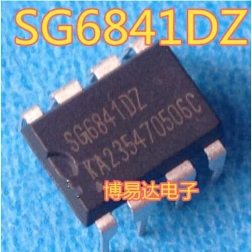 10pcs/lot SG6841D SG6841 SG6841DZ DIP-8 PWM Controller IC