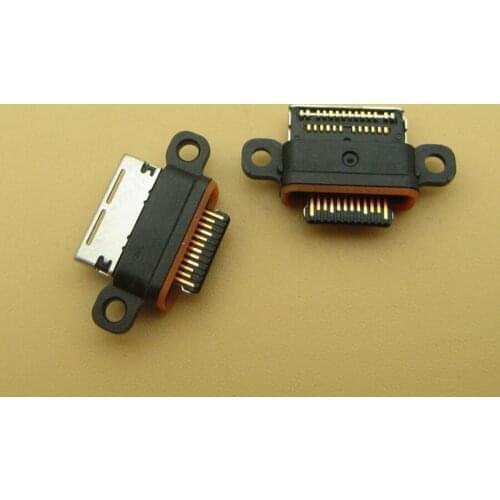 2pcs USB Plug Charging Port Connector Socket Power Dock Jack For Huawei P30 P40 Pro Mate 20 mate30 20X Honor V20 V30 Nova 6