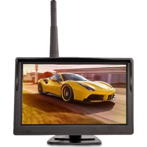 5INCH IR Rear View Camera Truck High Definition Vehicle IPS Monitor Sunshade For Car Bus