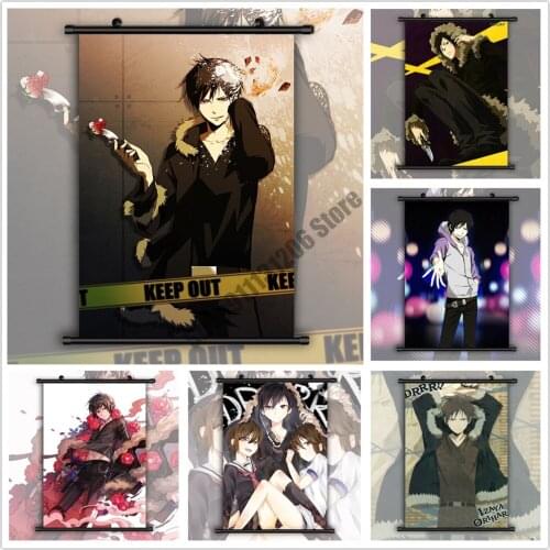 5D Diamond Painting DURARARA!! Izaya Orihara Anime Embroidery Full Round Cross Stitch Kits Diamond Mosaic Christmas Home Decor