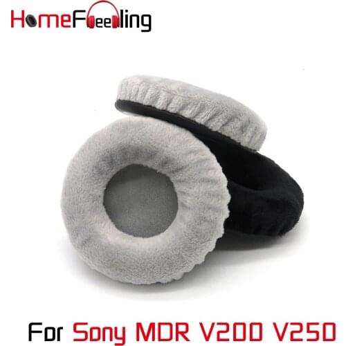 Homefeeling Ear Pads Fit for Sony MDR V200 V250 Headphones Leatherette Ear Cushions Replacement