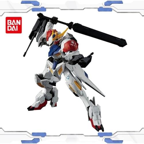 Bandai Anime Model Assembled Gundam 1/100 Iron-Blooded Orphans Barbatos Lupus Action Figure Robot Decoration Toy Childrens Gift