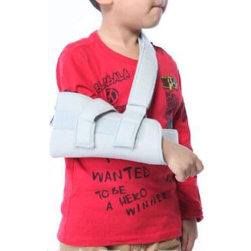 Kids Arm Slings Shoulder Braces Support For Kids Arm Fracture Brace For Kids Medical Arms Sling Sale Gary Color