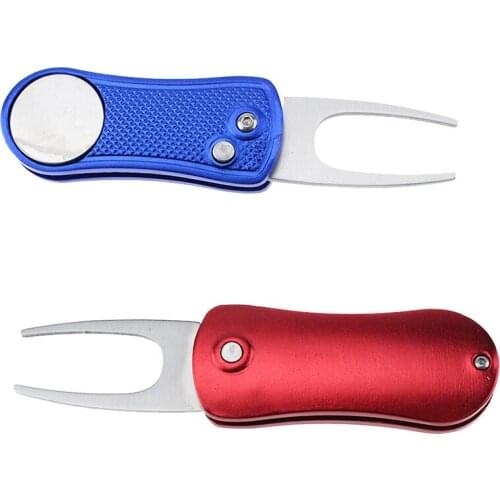 Golf green fork GOLF Divot Tool Golf Repair Divot Tool Fork Golf Accessories free shipping