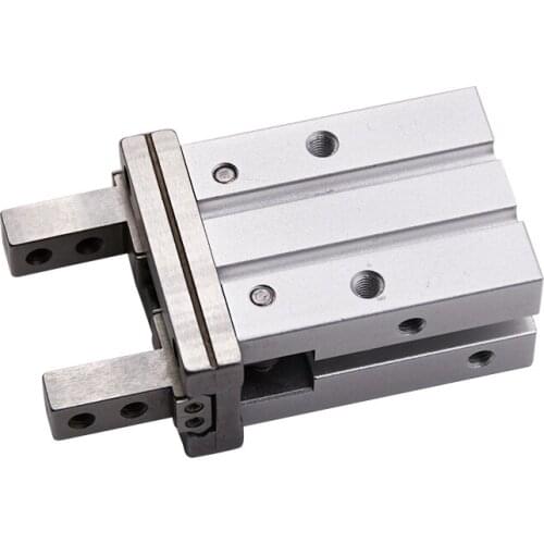 MHZ2-6S SMC type Single acting normally open mini grippers pneumatic cylinder aluminium air clamps