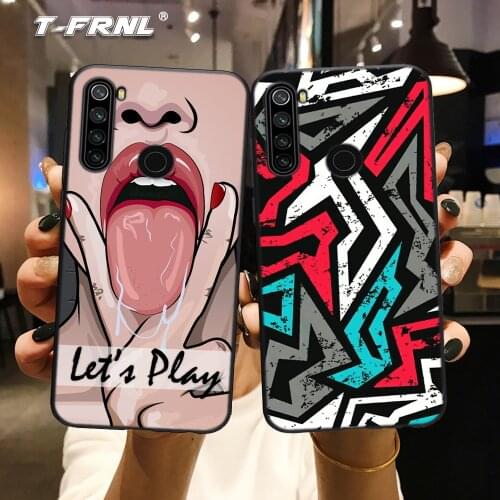 For Redmi note 7 case Soft TPU case Mi 10 9t Cartoon funny for Redmi 7 8 A K20 K30 Pro note 7 8 Pro 8T Pro case