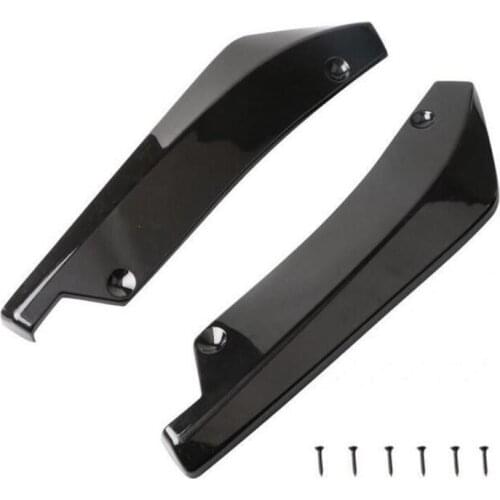 A Pair Universal Car Rear Bumper Lip Diffuser Splitter for Nissan Teana X-Trail Qashqai Livina Sylphy Tiida Sunny March Murano G