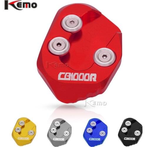 For HONDA CB1000R CB 1000R CB1000 R 2018 2019 Motorcycle CNC Kickstand Foot Side Stand Extension Pad Support Plate Enlarge Stand