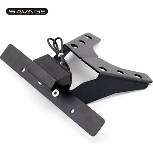 Fender Eliminator License Plate Holder For SUZUKI GSX-R GSXR 1000 2009-2016 15 13 11 Motorcycle Tail Tidy Bracket LED GSXR1000