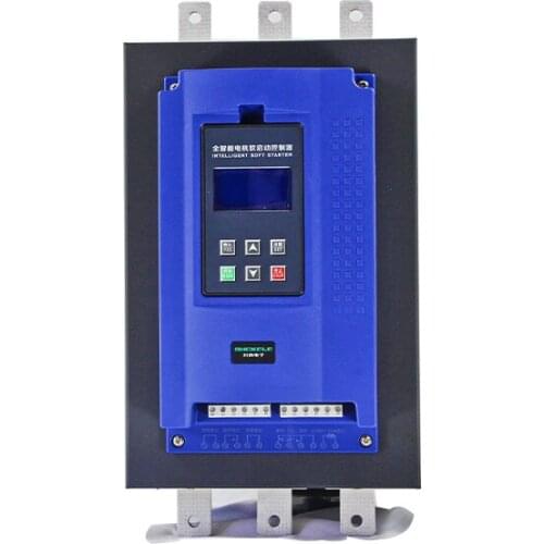 Manufacturer 90kw 125hp three phase 380V 440V ac motor soft starter control panel