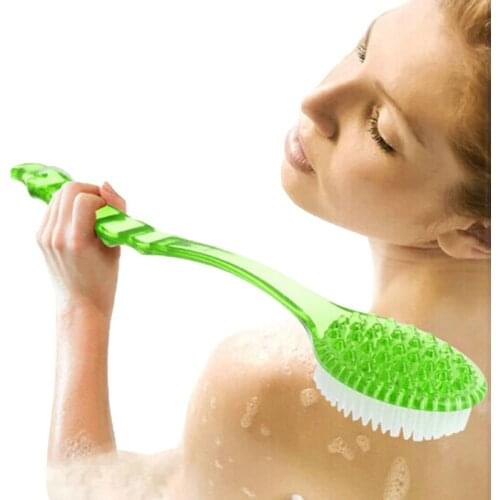 Bath Brush Long Handle Scrubber Skin Massage Brush Feet Rubbing Body Brush For Back Exfoliation Brushes Bathroom Accessories-15