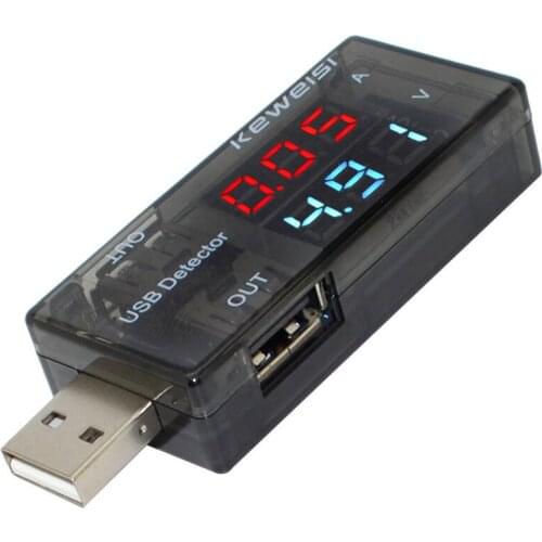 USB Charger Current Voltage Tester Mobile Battery Power Detector Voltage Current Meter