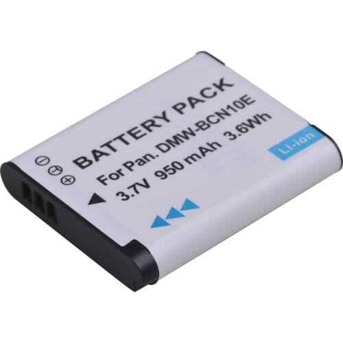 1Pc 950mAh DMW-BCN10, BCN10, DMW-BCN10E Li-ion Battery for Panasonic Lumix DMC-LF1 Lumix LF1 LF1K LF1W Cameras