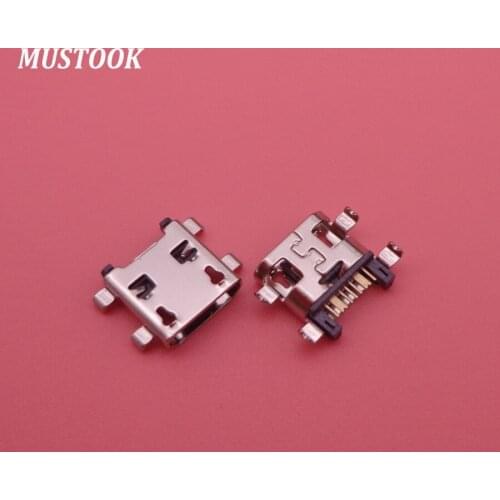 100pcs micro usb mini Charging port jack socket Connector for Samsung Galaxy Core I8260 I8262 I9192 S4 S5310 S5312 S6310 S6312