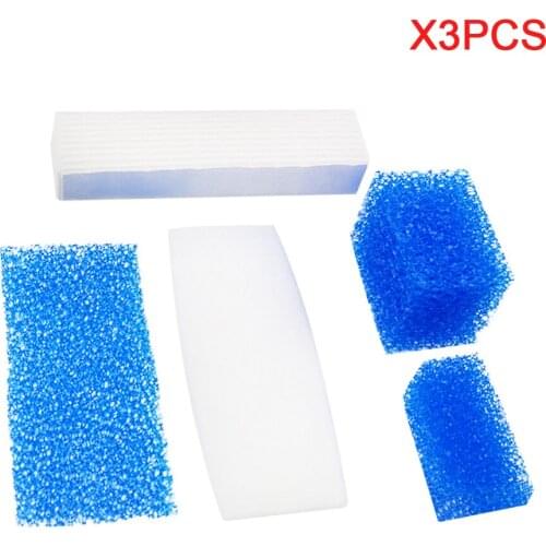 15pcs/3set for Thomas Twin Genius Kit Hepa Filter for Thomas 787203 Vacuum Cleaner Parts Aquafilter Genius Aquafilter Filters