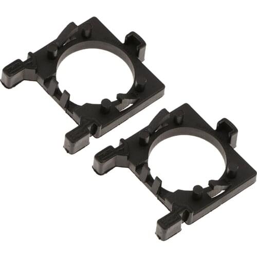 2 Sets H7 LED Headlight Adapter Conversion Kit For Ford Focus Mondeo