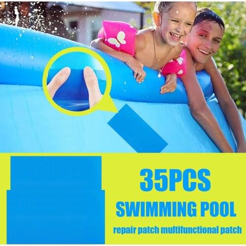 5/15/25/35pcs Strong Repair Glue Swimming Pool Lifebuoy Pad Repair Glue Inflatable Boat Pool Canoe Waterproof Adhesive Sealant