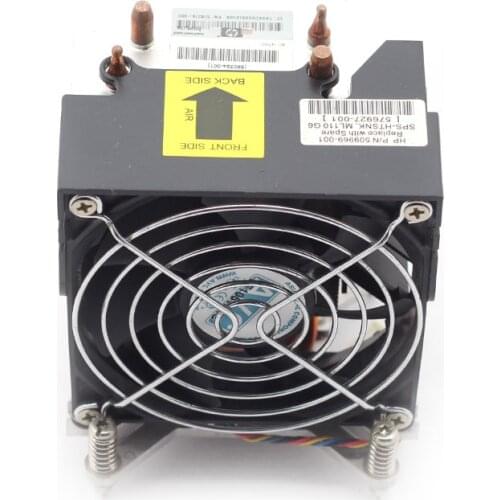 509969-001 576927-001 FOR HP ML110G6 Radiator CPU Heatsink Fan