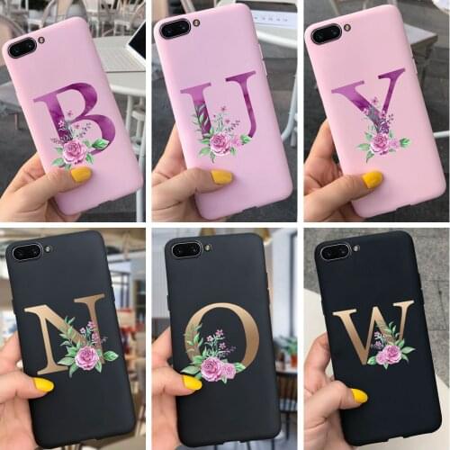 Letters silicone phone case for oppo a12 e back cover matte soft tpu cover for oppo a12 Oppo A5 AX5 oppo a12e a 12 oppoa12 coque